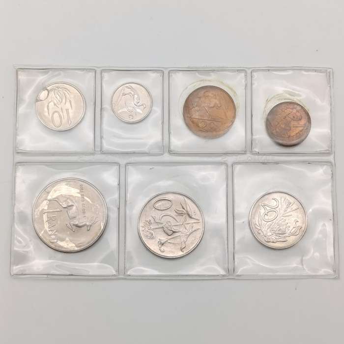South Africa Lot of 7 mint packs - 1980 to 1986