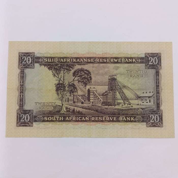 South Africa Rissik R20 banknote EF