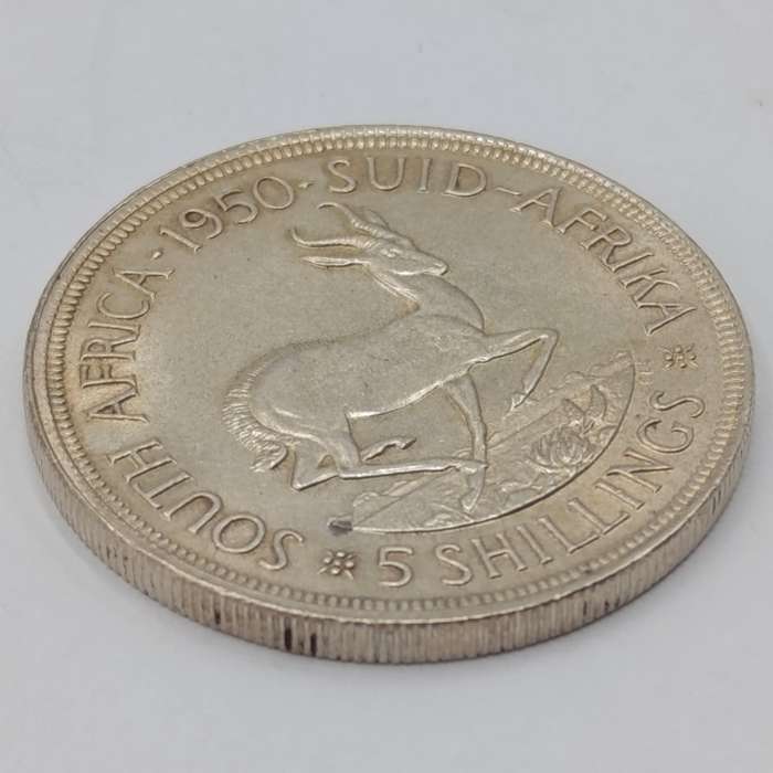 1947-1964 South African silver crown set in case - 1959 and 1962 in top condition