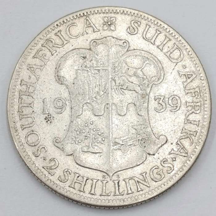 South Africa 1939 Two Shilling aVF