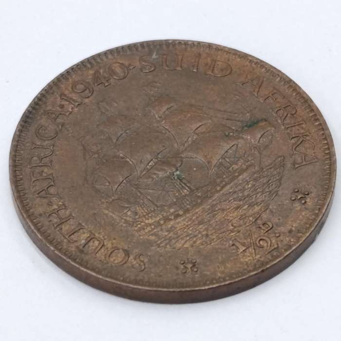 South Africa 1940 Half Penny AU