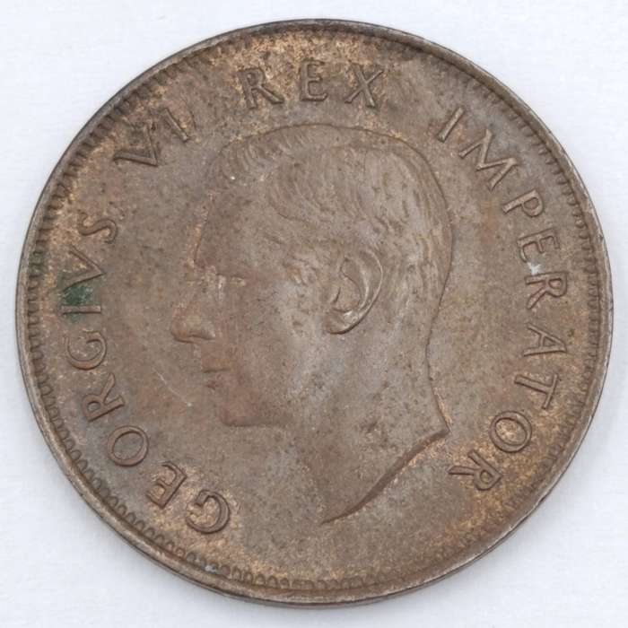 South Africa 1940 Half Penny AU