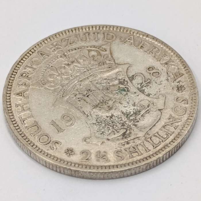 South Africa 1928 Half crown VF-
