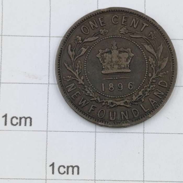 1896 Newfoundland one cent