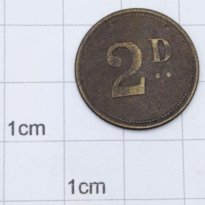 The van Ryn wine and Spirt company 2 pence token