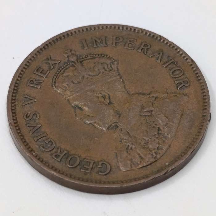 1924 South Africa Half Penny VF+