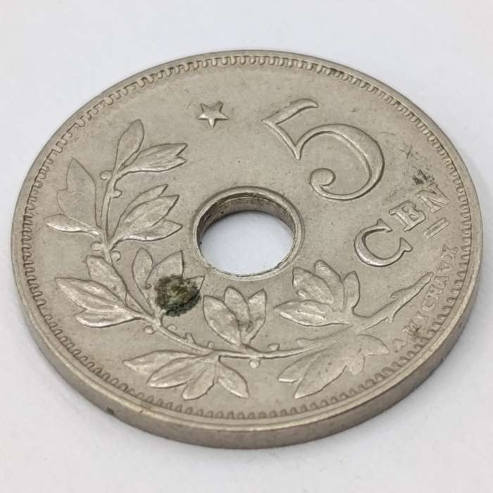 1931 Belgium 5 Centimes AU