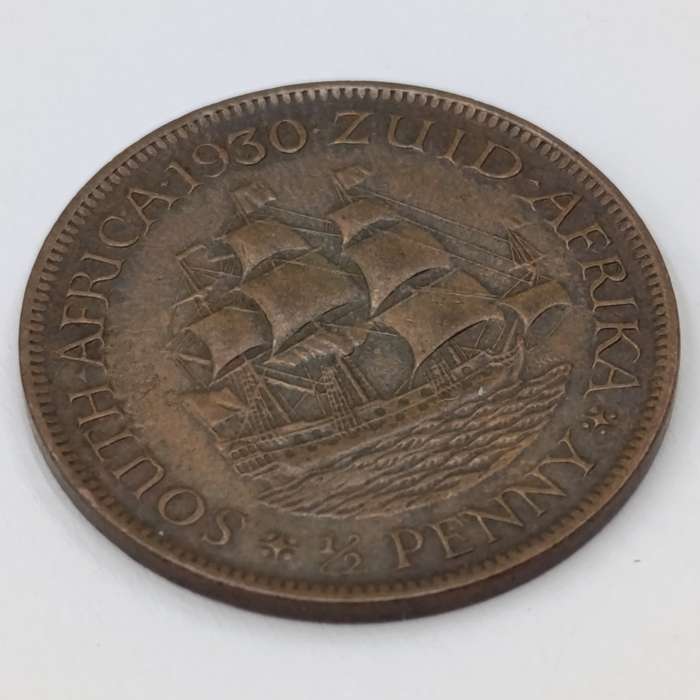 1930 South Africa Half Penny XF
