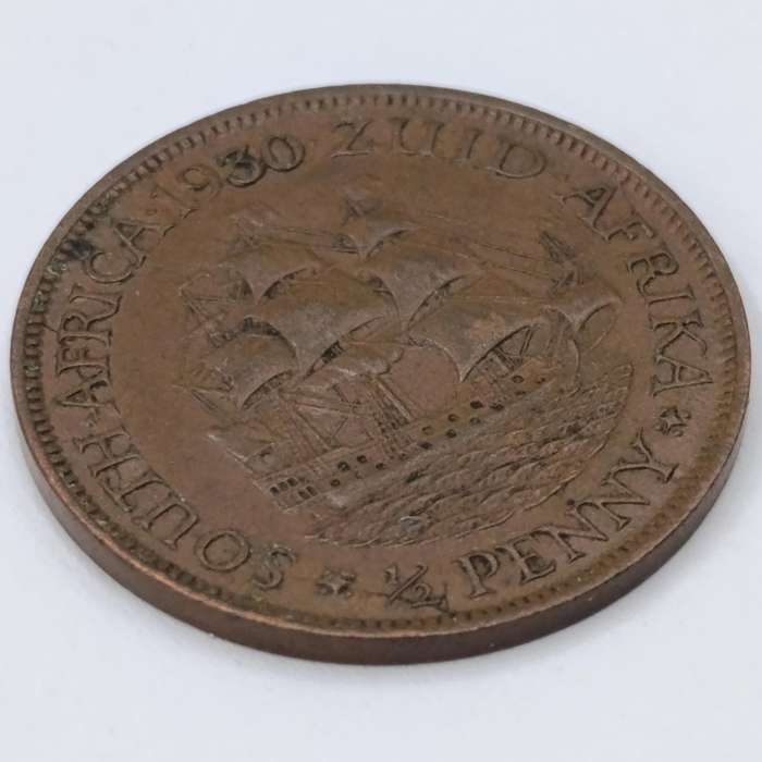 1930 South Africa Half Penny AU