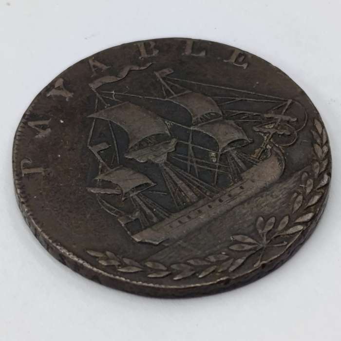 1794 PORTSEA Half Penny token - excellent condition