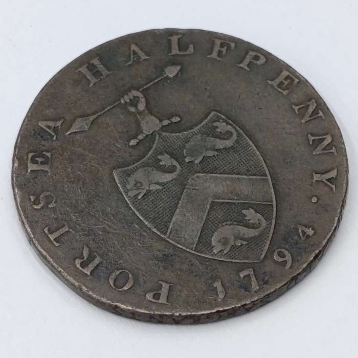 1794 PORTSEA Half Penny token - excellent condition