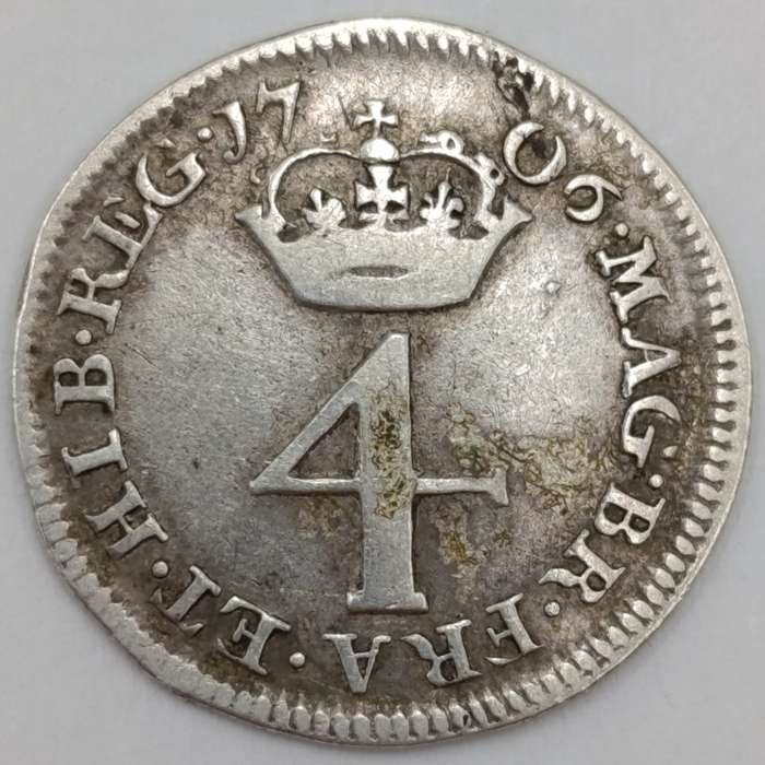 1706 Great Britain 4 Pence