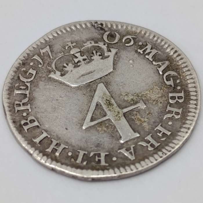 1706 Great Britain 4 Pence
