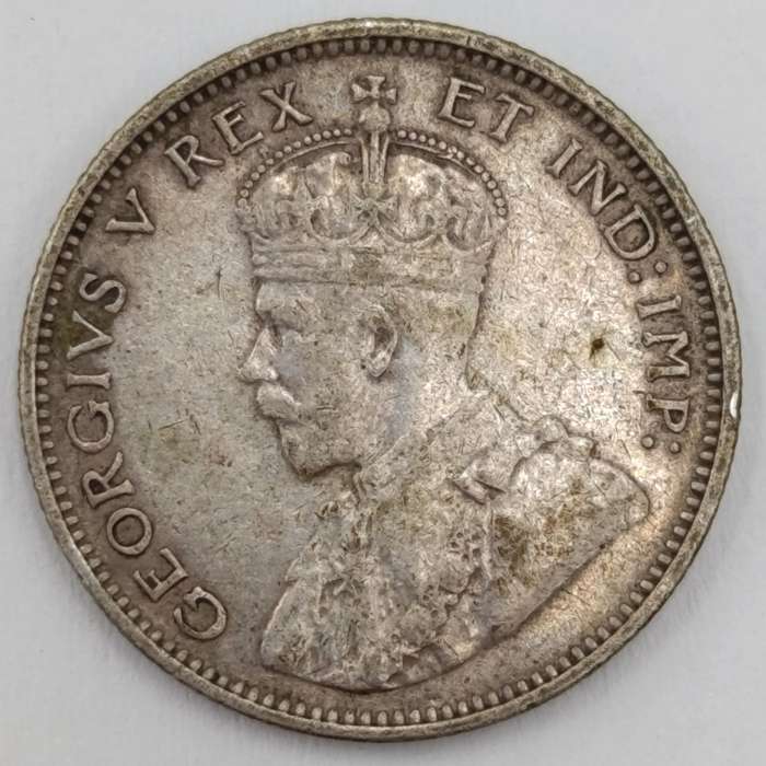 East Africa 1914 scarce 25 cent with low mintage VF or better