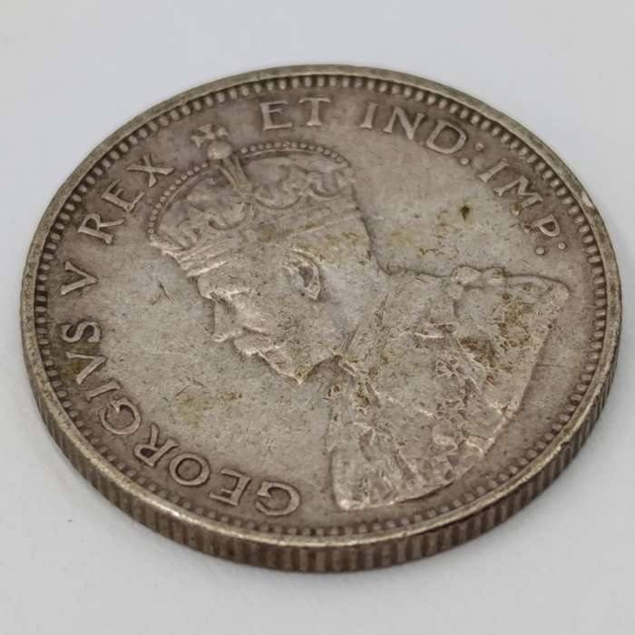 East Africa 1914 scarce 25 cent with low mintage VF or better