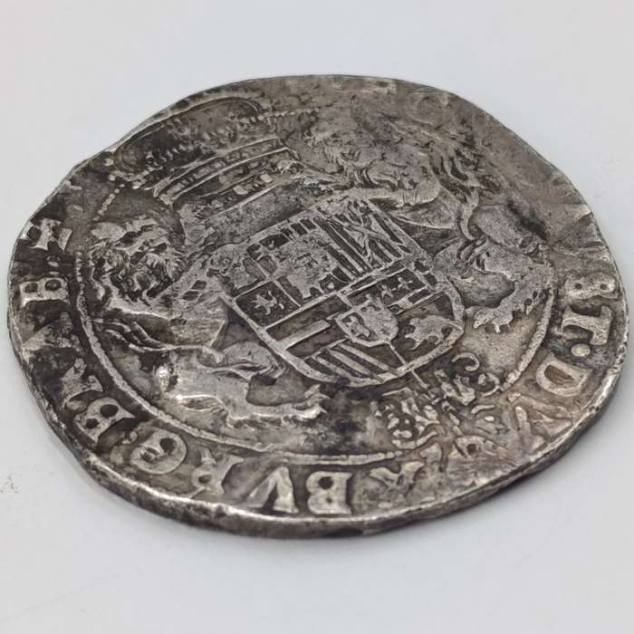 1666 Spanish Netherlands Brabant ducaton recovered from the Merenstijn wreck
