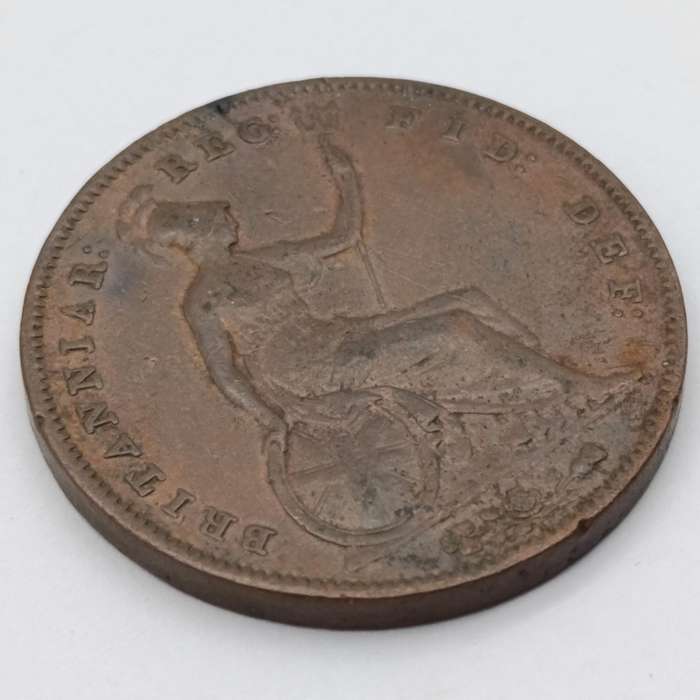 1855 Great Britain Penny aVF