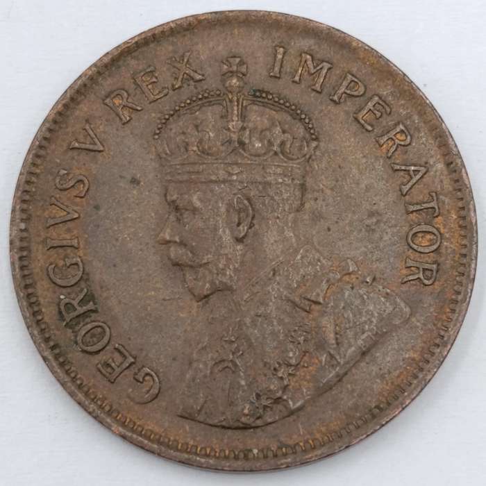 1929 South Africa Half Penny AU with mint lustre