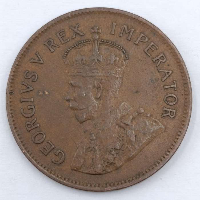 1929 South Africa Half Penny XF