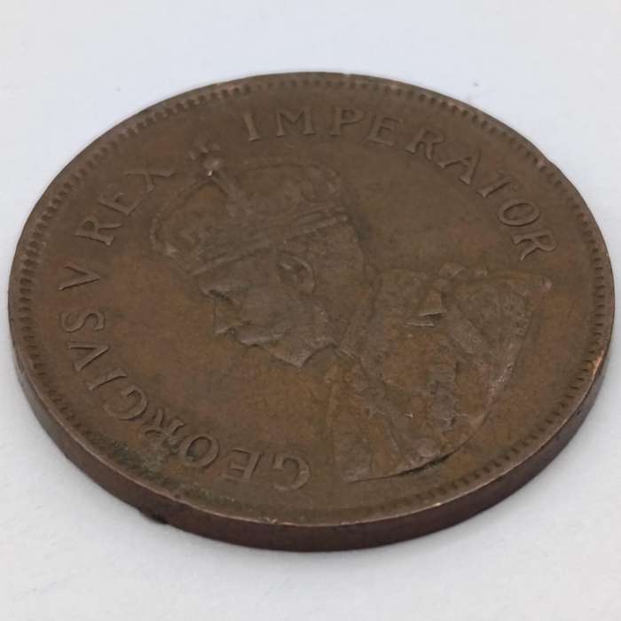 1928 South Africa Half Penny VF+