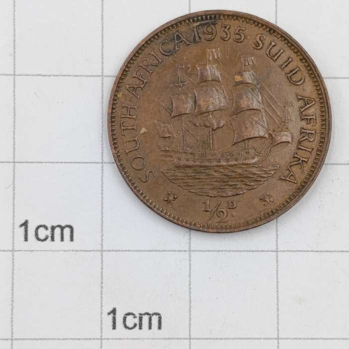 1935 South Africa Half Penny XF