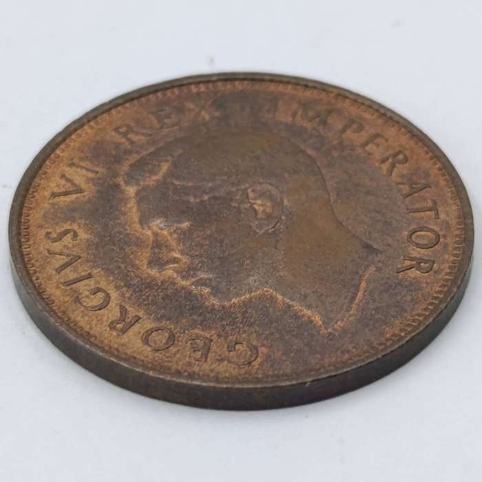 1937 South Africa Half Penny UNC