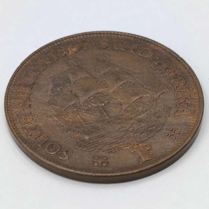 1937 South Africa Penny AU