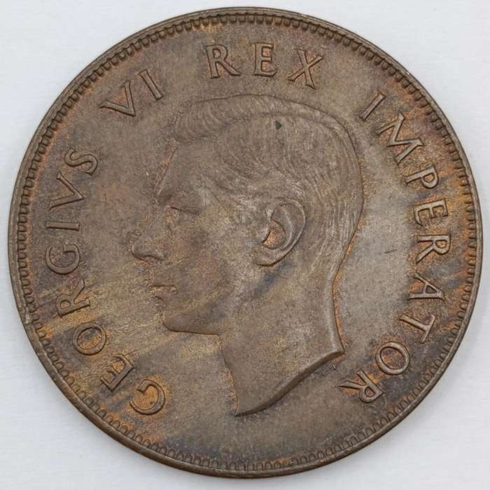 1937 South Africa Penny AU