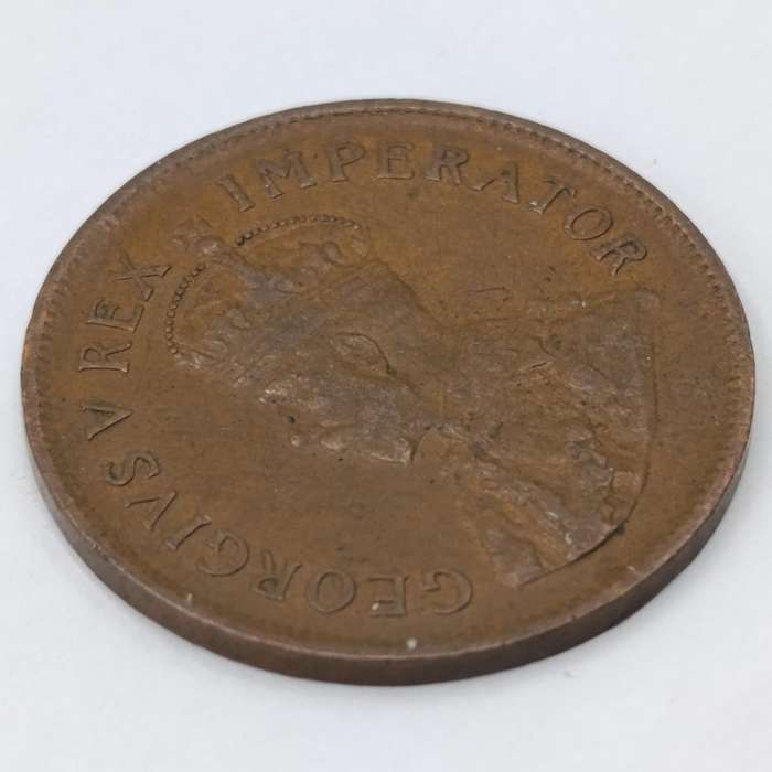 1925 South Africa Half Penny VF+