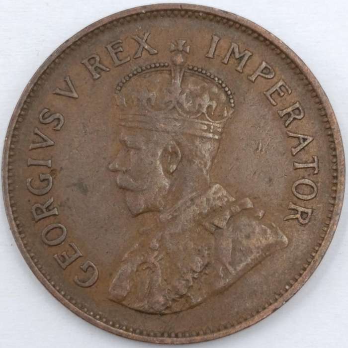 1925 South Africa Half Penny VF