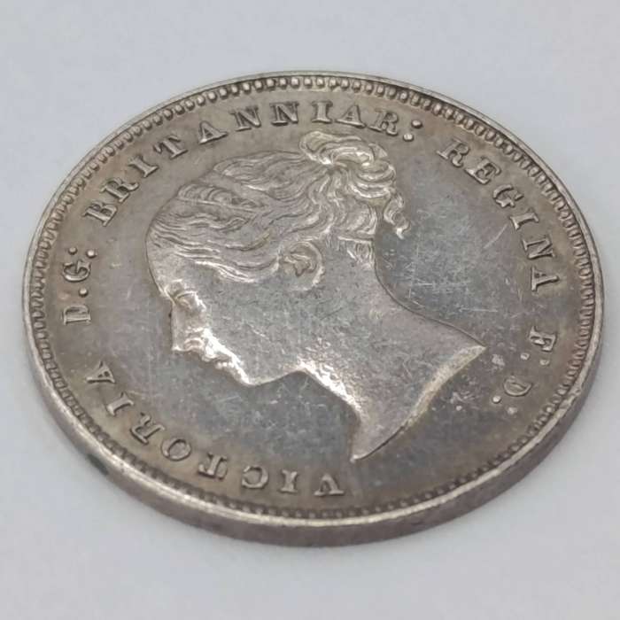 1876 Great Britian 4 Pence (Groat) Prooflike - only 4862 Minted