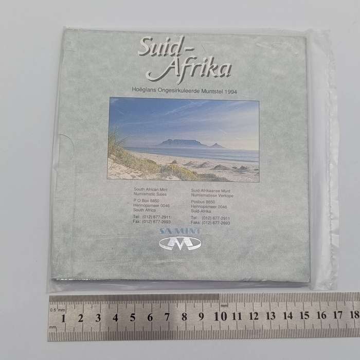 1994 South African Brilliant uncirculated coin set - still sealed
