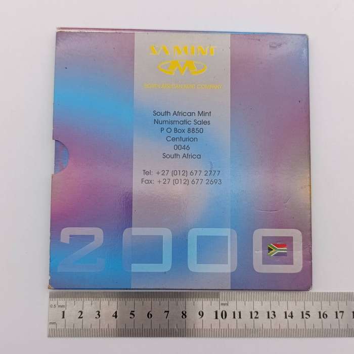 2000 South African uncirculated coin set - New Coat of Arms