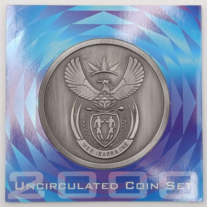 2000 South African uncirculated coin set - new coat of arms