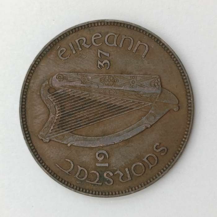 Ireland 1937 Penny XF