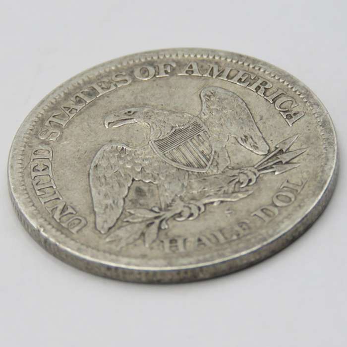 USA 1865 half dollar S Fine