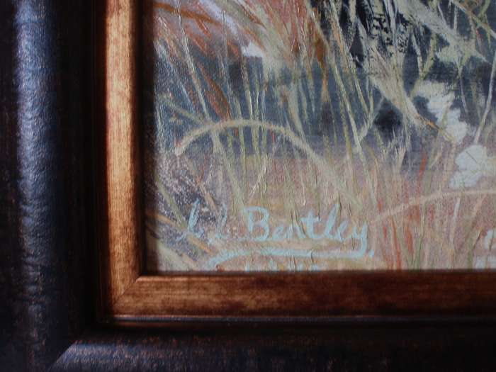 Majestic Lion- original painting, beautifully framed-fabulous statement piece of Big Five