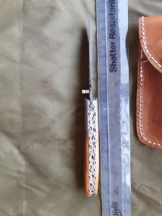 CK knives Damascus folder