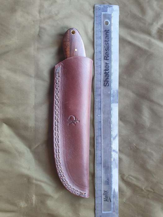 Ck Knives Damascus fixed blade