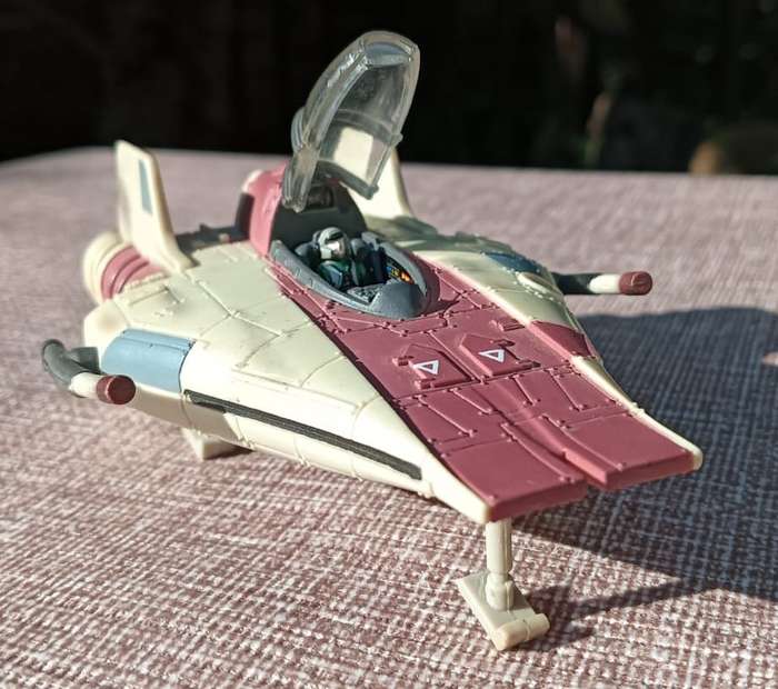 Star Wars 1995 Galoob Action Fleet A-Wing Rebel Alliance Fighter