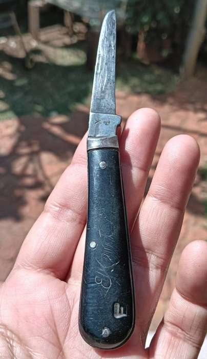Antique Pre 1923 Joseph Rogers No 6 Norfolk St Lambsfoot Pocket Knife In Used Condition