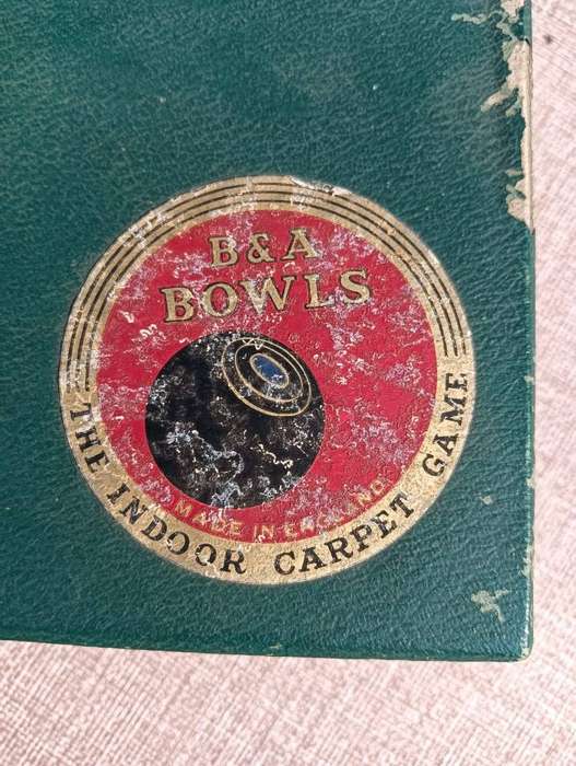 Vintage 1970s Banda Carpet Bowls Set by Brookes and Adams (B&A) England