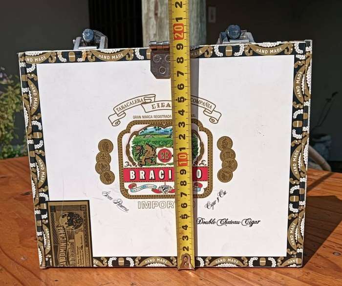 Cute Braciano Cigar Box Purse with Photo of Young Cowboys and Girls on Back