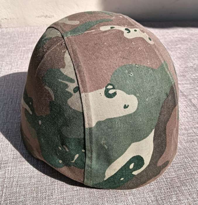 Vintage SA Army M87 S.A.P.H.I. Kevlar Helmet with Camouflage Cover