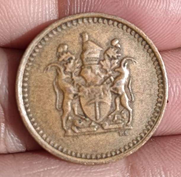 Rhodesia 1 Cent (1974, 1975) and Rare 21/2 Cent (1970) Coins