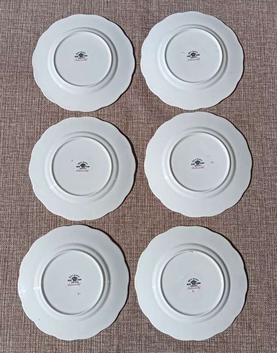 Four Royal Albert Gotsworld Pattern Avon Shape Trios Circa 1935-1940 Good Condition