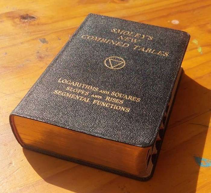 Remember Logarithms? A Smoleys 1953 new Combined Logarithmic Tables for All Your Logarithms and Squ