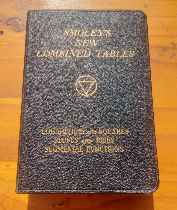 Remember Logarithms? A Smoleys 1953 new Combined Logarithmic Tables for All Your Logarithms and Squ