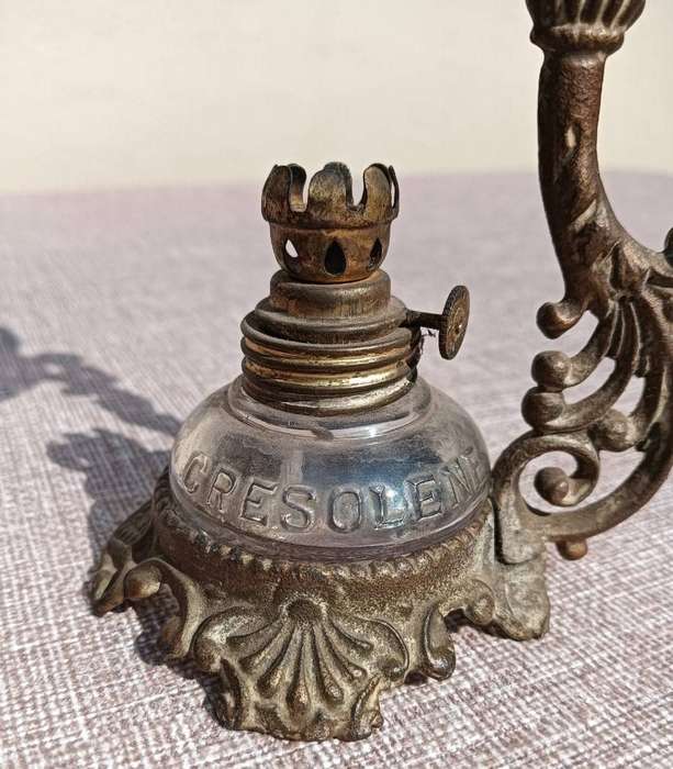 Vintage Medical Vapo-Cresolene Lamp Part of American Chamber of Horrors Exhibit Date 3 Aug 1939