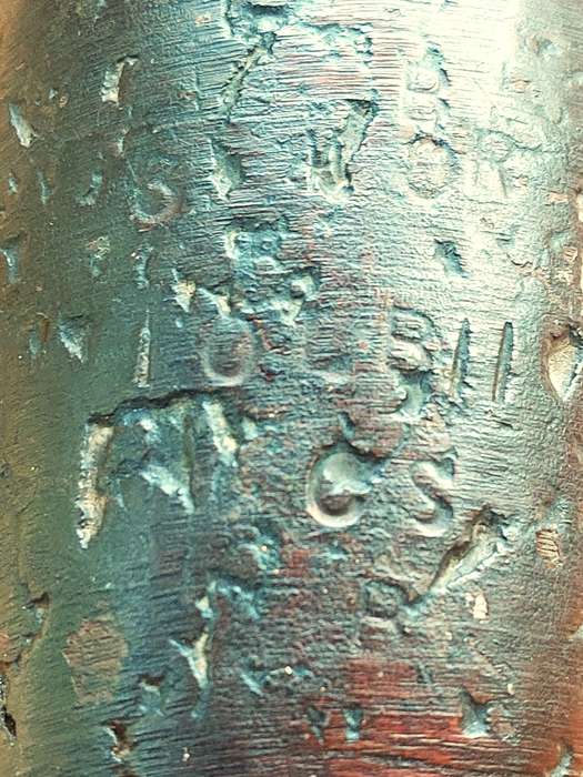 Inert WWII Era British ML 3-Inch MK 2 Mortar with 6 Tail Vanes